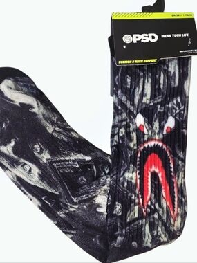 PSD WarFace Benjamins Crew Socks